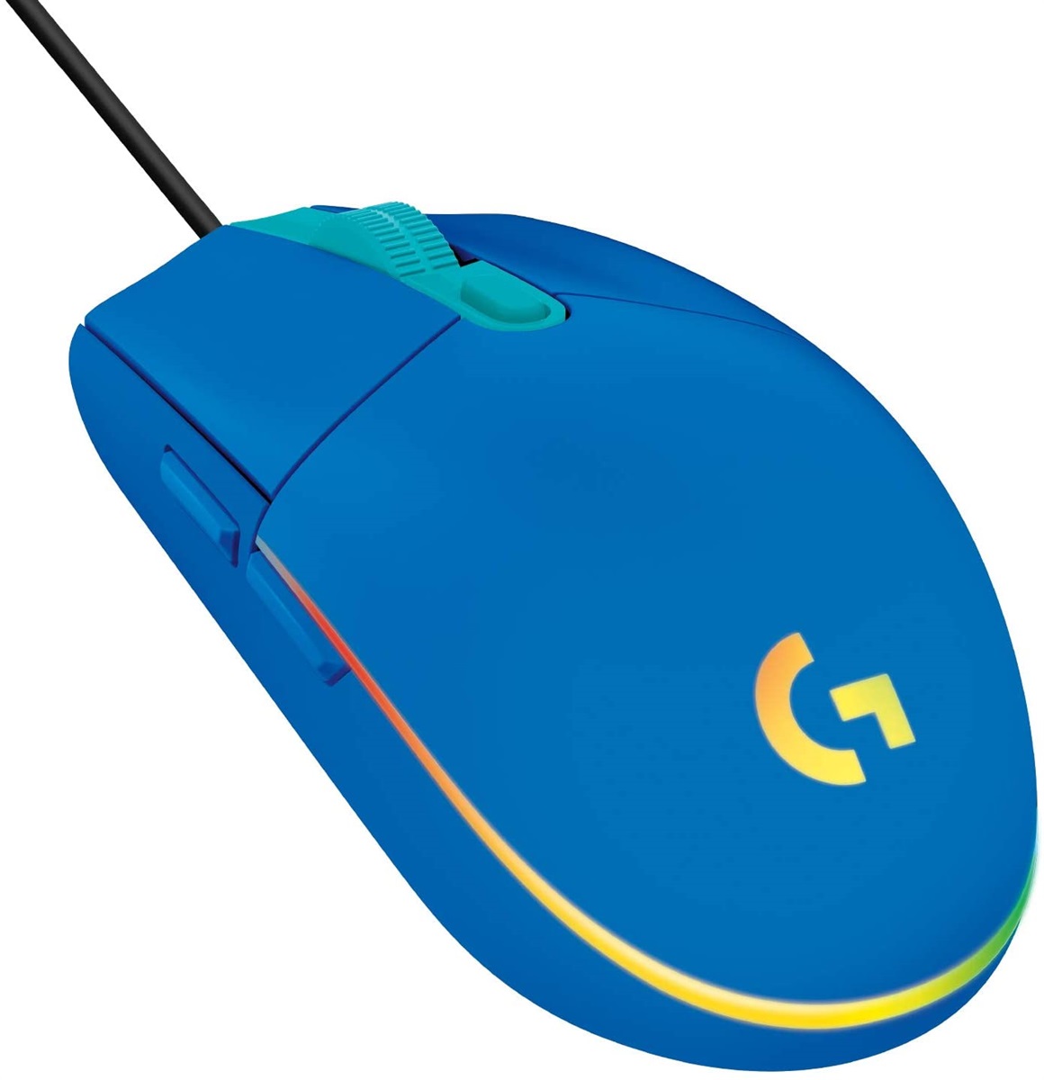 Logitech G203 Lightsync RGB 6 Button Gaming Mouse - Blue