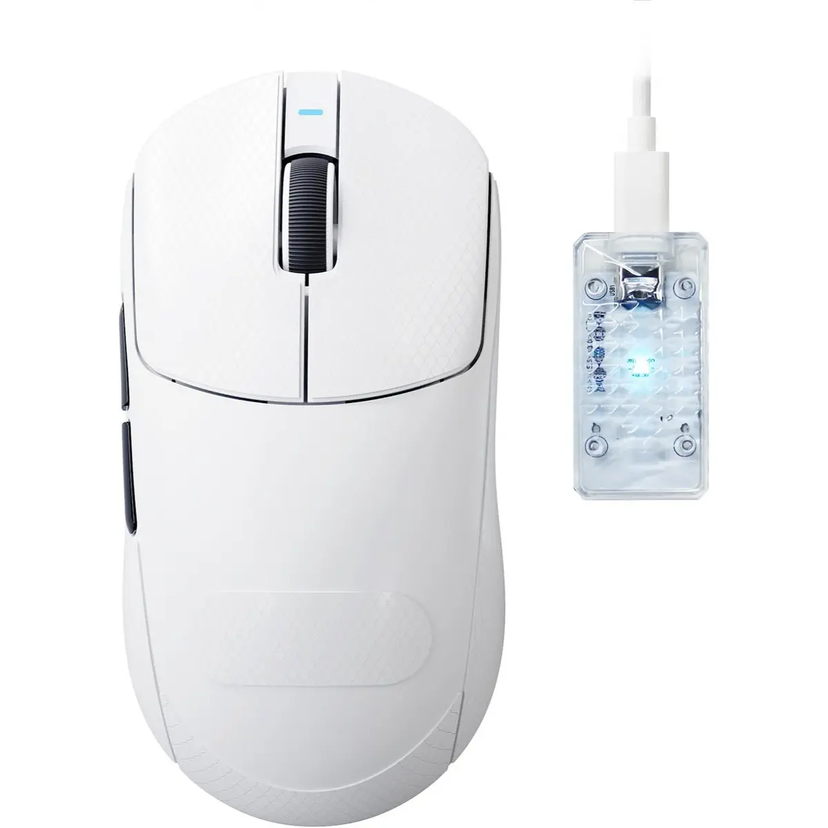 Attack Shark X8 Ultimate Wireless Gaming Mouse, 55g Ultra-Lightweight BT/2.4GHz Wireless/Wired Mouse, 8K Polling Rate, PixArt PAW3950MAX Sensor, 42000 DPI, Tape, 800mAh Battery,Gamer Mice for PC/Mac (Black)