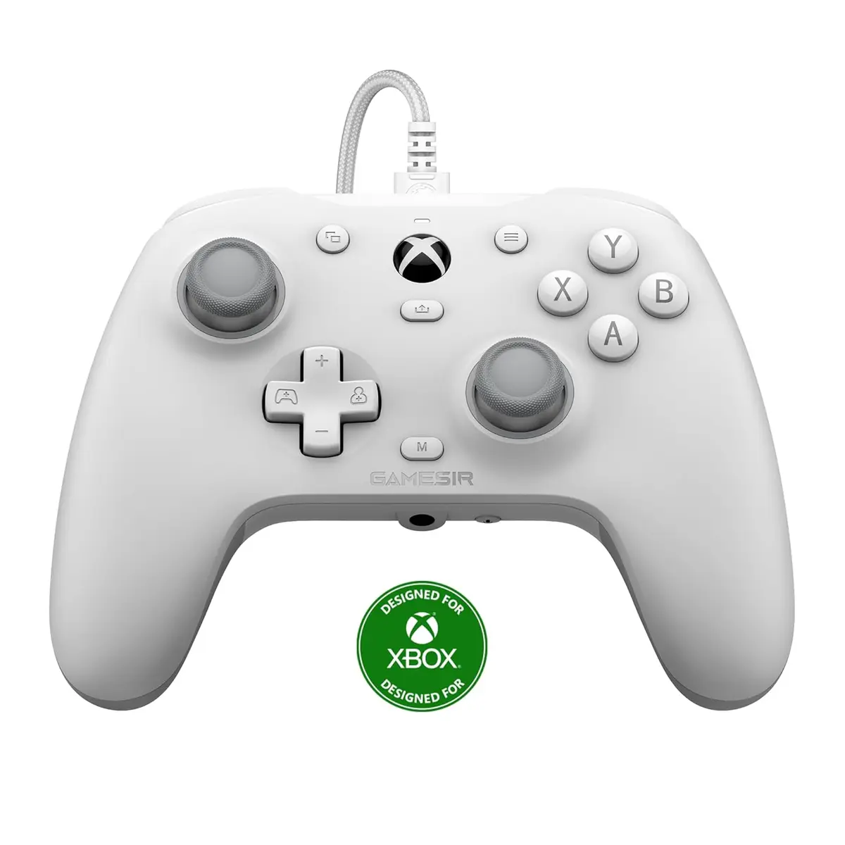 GameSir G7 HE Wired Xbox Controller, Hall Effect Sticks, Officially Licensed Controller for Xbox Series X|S, Xbox One, Windows 10|11, PC, Video Game Controller (Elite White)