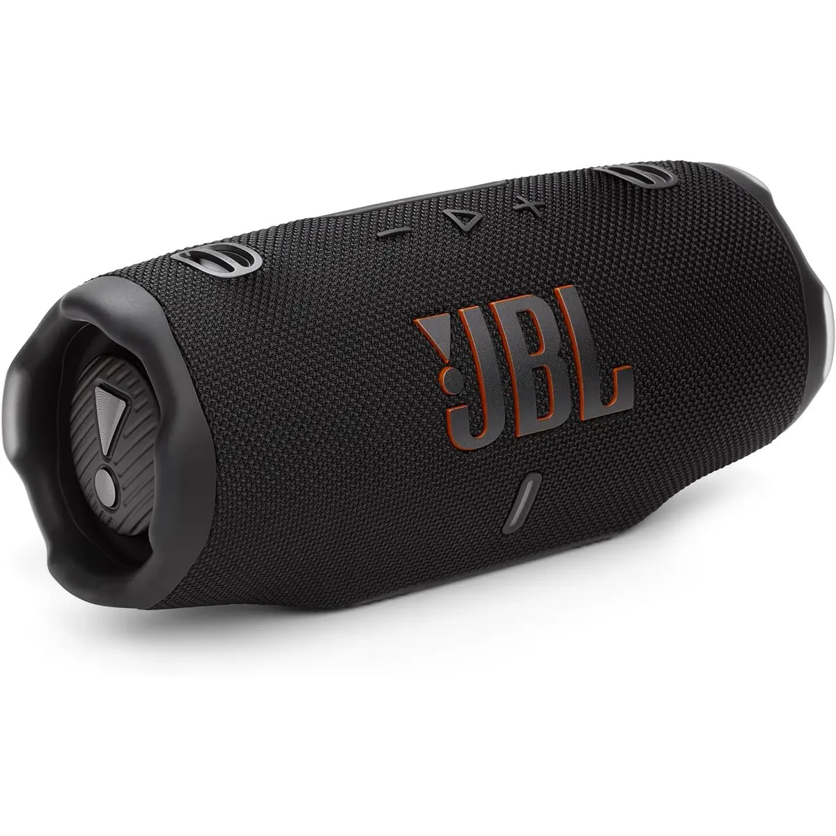 JBL Charge 6 - Portable Waterproof & Drop-Proof Bluetooth Speaker, Bold Pro Sound with AI Sound Boost, 28Hrs of Playtime, Built-in powerbank & Comes with a Sturdy/Removable Carrying Strap (Black)