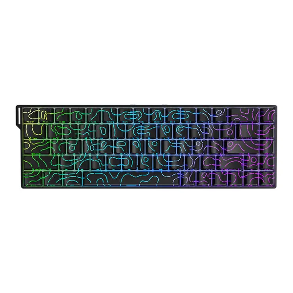 Ajazz AK680 V2 68-Key Magnetic Switch Keyboard - Black Contour, RGB, 8K Polling