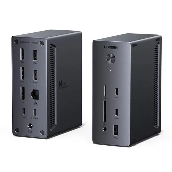 Ugreen 14-Port USB-C Docking Station Triple 4K Display