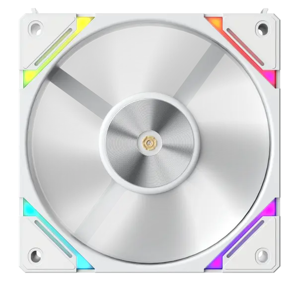 1st Player XF7 ARGB 120mm Case Fan - White (3 Pack)