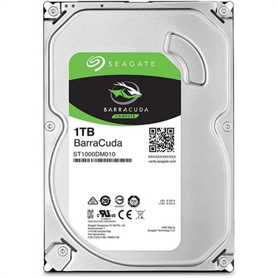 Seagate BarraCuda 1TB 3.5" SATA Hard Drive