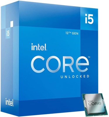Intel Core i5-12600K Desktop Processor with Integrated Graphics and 10 (6P+4E) Cores up to 4.9 GHz Unlocked LGA1700 600 Series Chipset 125W