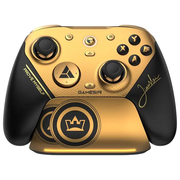 GameSir G7 Pro 8K PC Wireless Gaming Controller, Gen 2 TMR Joysticks, Hall Effect Triggers, 4 Programmable Buttons, Charging Dock, Esports Controller for FPS & Competitive Gaming (Champion Edition)