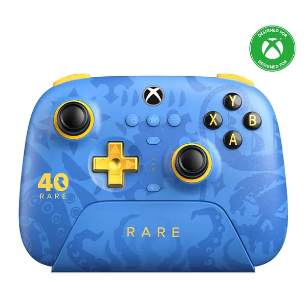 8BitDo Ultimate 3-Mode Wireless Controller for Xbox, Hall Effect Joysticks, Pro Back Buttons, Compatibility with Xbox Series X|S & Xbox One, Apple, Windows PC & Android - Rare 40th Anniversary Edition