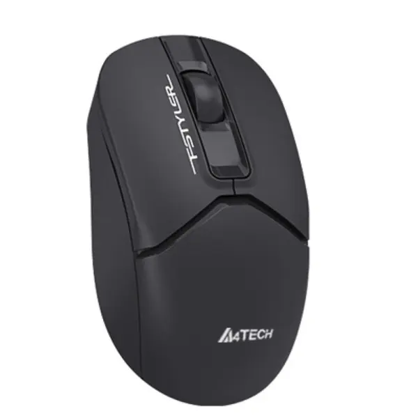A4Tech Fstyler FG12S 2.4GHz Wireless Silent Click Mouse - Black