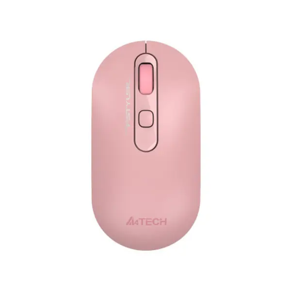 A4Tech Fstyler FG20S 2.4GHz Wireless Silent Click Mouse - Pink
