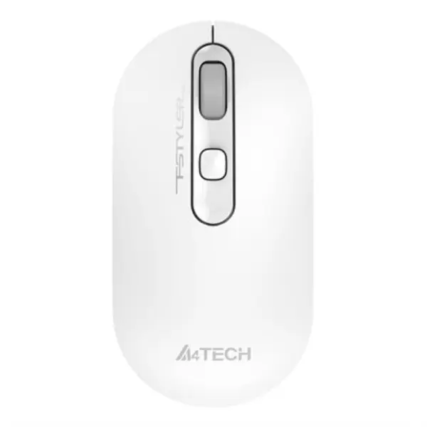 A4Tech Fstyler FG20S 2.4GHz Wireless Silent Click Mouse - White