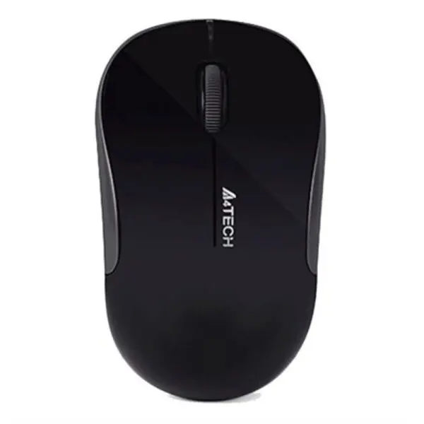 A4Tech G3-300NS 2.4GHz Wireless Silent Click Optical Mouse - Black
