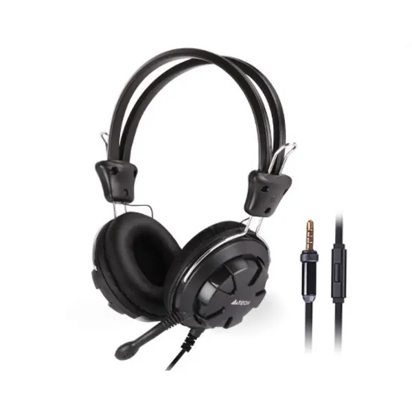 A4Tech HS-28i 4-Pin 3.5mm Headphone - Black (No Cable Adapter)