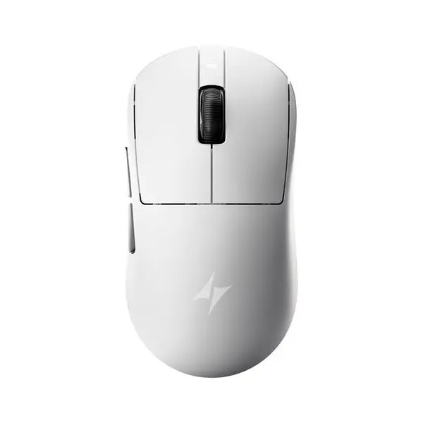ATK Blazing A9 Mini+ Ultimate Wireless Gaming Mouse, PAW3955 Master Sensor, 39g Lightweight, 200 Hr Battery Life, All-New Nano Coating, Dual-Mode 2.4G/Wired - White