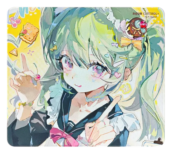 X-Raypad Aqua Control Plus Gaming Mouse Pad – Mint Yellow (XL)