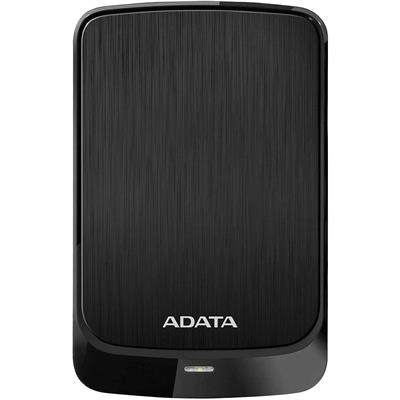 Adata Slim Series HV320 1TB External USB 3.1 Portable Hard Drive - Black