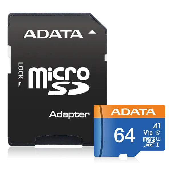 Adata Premier microSDXC UHS-I Class10 64GB 100MB/s Memory Card