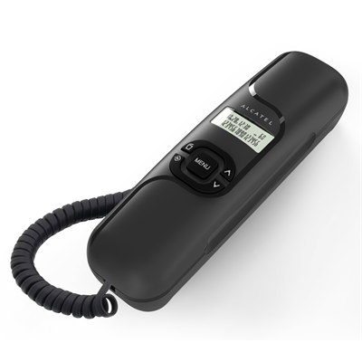 Alcatel T16 Ultra-Compact LCD Phone - Black