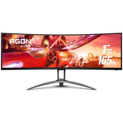 AOC Agon AG493UCX2 - 165Hz 2K 1440p DQHD VA 49" UltraWide Curved Gaming Monitor