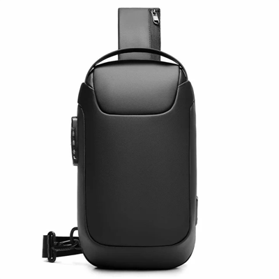 Aopinyou AP-37 Crossbody Bag - Black