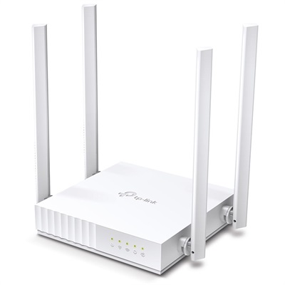 TP-Link Archer C24 AC750 Mbps Dual-Band, WiFi Wireless Router, Multi Mode, 4 Antennas, Ipv6 Supported, Parental Controls, Guest Network, Smooth HD Streaming