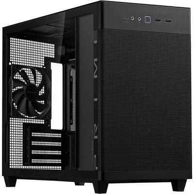 Asus Prime AP201 Tempered Glass 33-liter microATX Case - Black