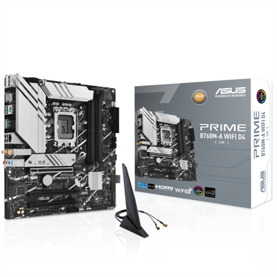 Asus Prime B760M-A Wifi D4-CSM Intel 12/13th Gen microATX Motherboard
