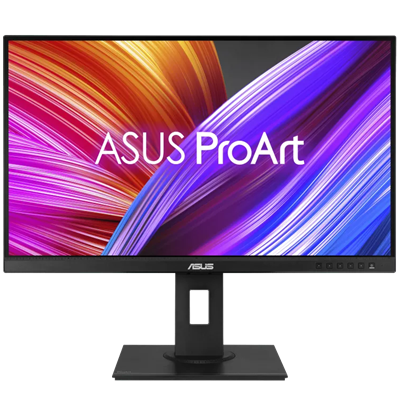 ASUS ProArt Display PA278QEV 27” WQHD (2560 x 1440) Monitor, 100% sRGB, IPS, DisplayPort HDMI DVI-D Mini DP, Calman Verified, ProArt Preset and Palette, Tilt Pivot Swivel Height Adjustable, Black