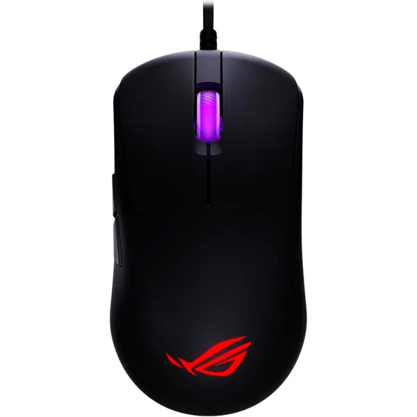 Asus Rog Harpe Mini Core Wired Gaming Mouse – Wired USB, Small Compact Design, Right-Handed, 52g Lightweight, 12K DPI, Pro-Approved, Gear Link Web-Based Configuration, PC/Mac Support