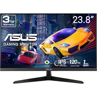 Asus VY249HGR 24 inch 120Hz Gaming Office Computer Monitor - 1080p (Full HD), IPS, 120Hz, 1ms, Adaptive Sync, Eye Care Plus, Blue Light Filter, Flicker Free, SmoothMotion, DisplayWidget
