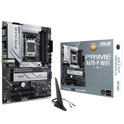 Asus Prime X670-P Wifi-CSM DDR5 AMD AM5 ATX Motherboard