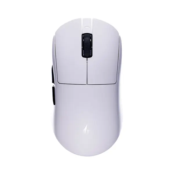 ATK Dragonfly A9 Ultimate+ Wireless Gaming Mouse - 55g Lightweight, PAW3955 Master Sensor, Up to 50000 DPI, 8K Polling Rate, 800 Hr Battery Life, Dual-Mode 2.4G/Wired (White)