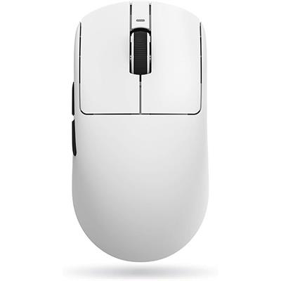 ATK VXE Dragonfly R1 White Wireless Gaming Mouse, Lightweight, 51g, Equipped with Pixart PAW3395, Compatible with Wireless Wired