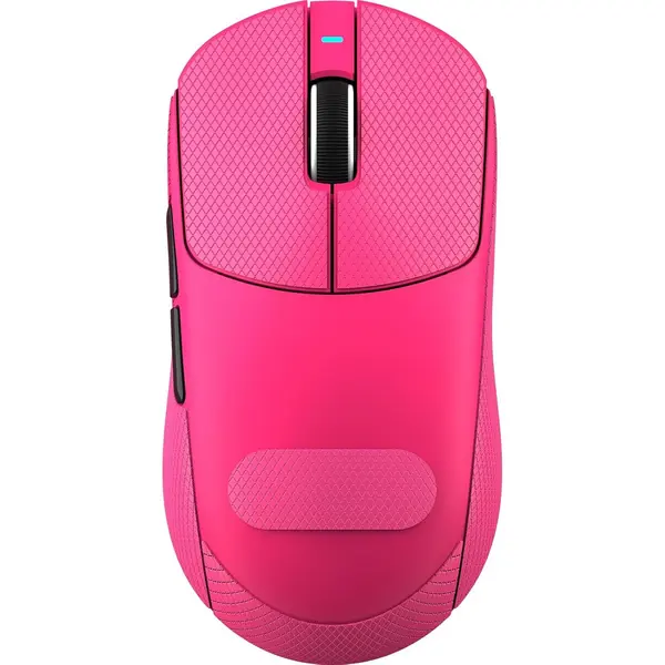 Attack Shark X8 Plus Wireless Gaming Mouse, 55g Ultra-Lightweight Wired/BT/2.4GHz Wireless Programmable Mouse, 1K Polling Rate, PixArt PAW3395PRO Sensor, 40K DPI, Gamer Mice for PC/Win/Mac/Big Hand (Berry Red)