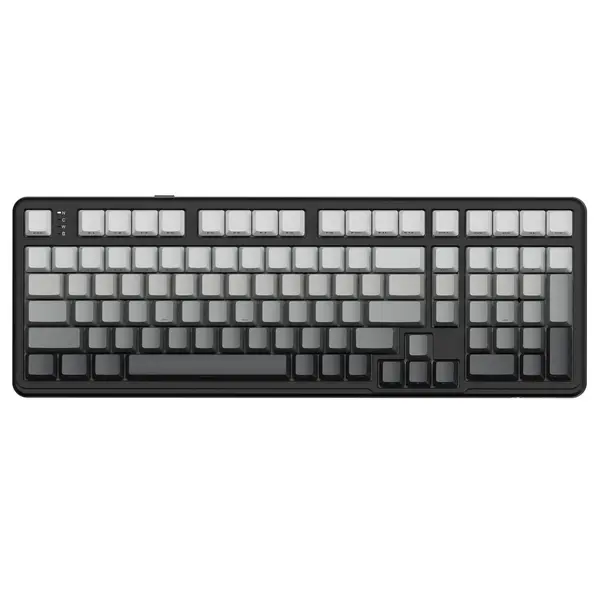 Attack Shark X98 Wireless Mechanical Keyboard, Tri-Mode BT5.0/2.4GHz/USB-C Hot-Swappable, Gasket Mount with Pre-lubed Linear Switches, PBT Keycaps, RGB Backlit Gaming Keyboard for PC/Tablet/PS5/Xbox (Moonlight)