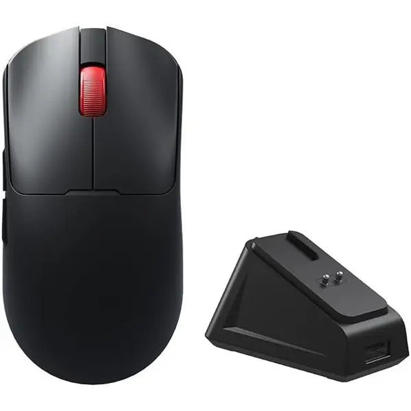 Aula SC380Pro Gaming Mouse, Lightweight 55g Esports Mouse with 3311 Chip, (2.4G, BT, Wired), Ergonomic Design, Ultra-Fast Response for Competitive Gaming - Black