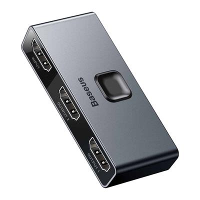 Baseus Matrix HDMI Splitter (2in1 or 1in2) - Space Gray