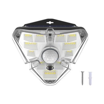 Baseus Energy Collection Series Solar Energy Human Body Induction Wall Lamp - Black (Triangle) - Single Pack