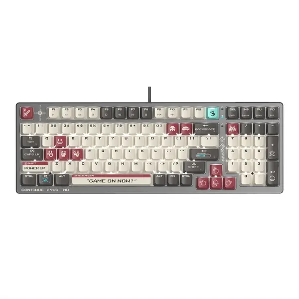 Bloody S98 BLMS Mechanical Gaming Keyboard 98-Key Compact - Pixel Red, US Layout