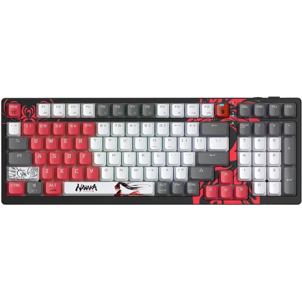 Bloody WS98 RGB Wireless BLMS Mechanical Gaming Keyboard - Naraka, US Layout