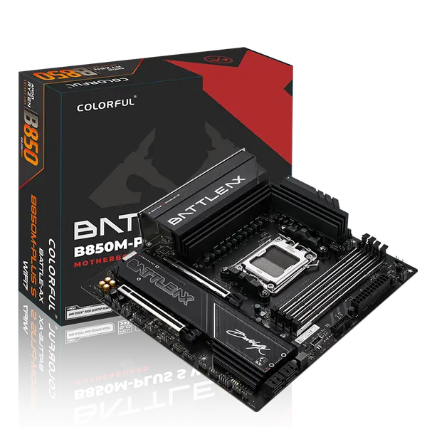 Colorful Battle-Ax B850M-Plus S Wifi7 V14 DDR5 AMD AM5 microATX Motherboard