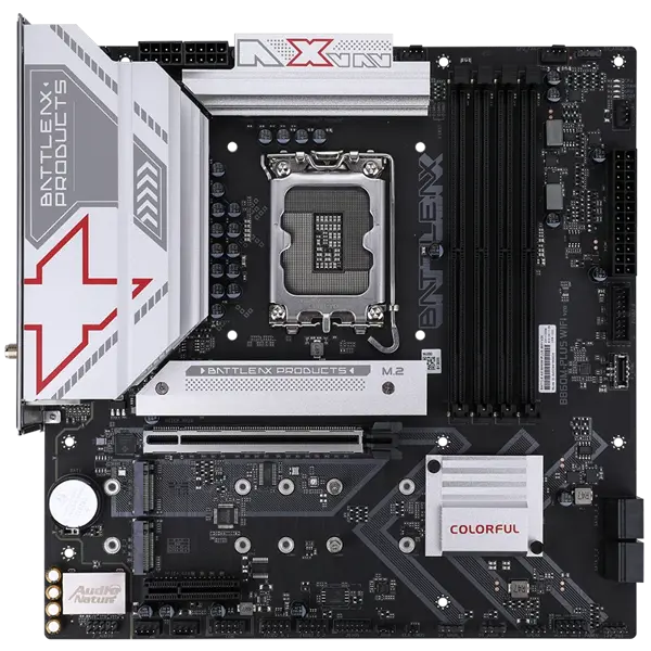 Colorful Battle-Ax B860M-Plus Wifi V20 DDR5 Intel Core Ultra Series 2 microATX Motherboard
