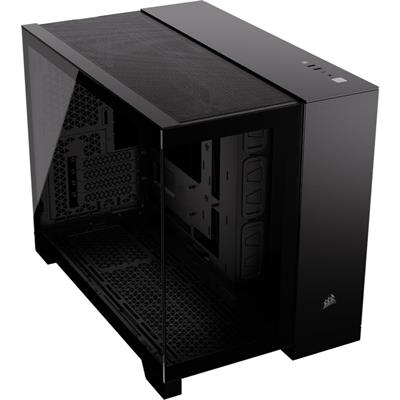 Corsair 2500X Mid-Tower Dual Chamber microATX Case - Black