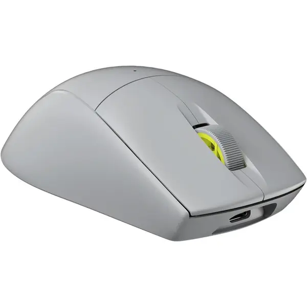 Corsair M75 AIR Wireless Ultra Lightweight Gaming Mouse, 2.4GHz & Bluetooth, 26,000 DPI, Up to 100hrs Battery, iCUE Compatible – Grey (Box Open)