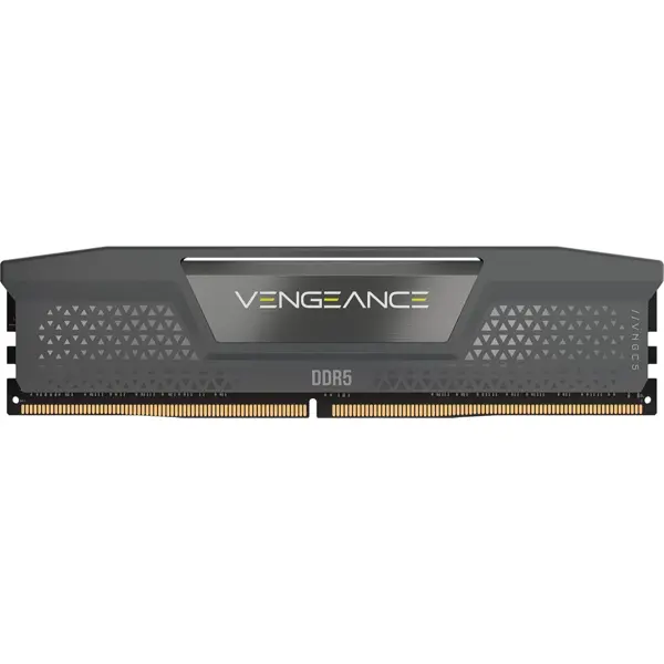 Corsair Vengeance 16GB (1x16GB) 5200MHz CL40 1.25V DDR5 RAM AMD EXPO Intel XMP 3.0 Desktop Computer Memory – Grey