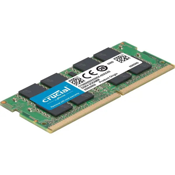 Crucial 16GB 3200MHz CL22 (or 2933MHz or 2666MHz) DDR4 Laptop RAM Memory, SODIMM 260-Pin, Compatible with 13th Gen Intel Core and AMD Ryzen 7000