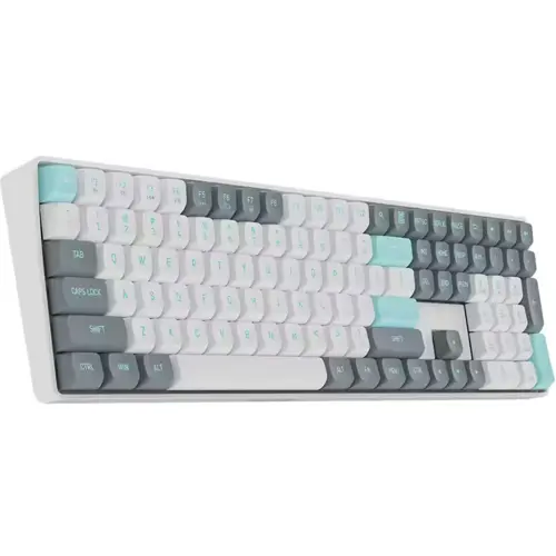 DarkFlash GD110 Wireless Mechanical Gaming Keyboard, Tri-Mode, Hot-Swappable, Anti-Ghosting, USB Type-C, Red Switches – Jasmine