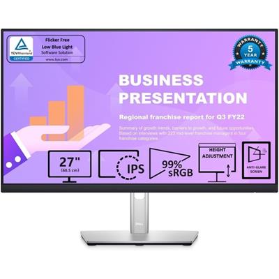 Dell P2722H - 60Hz 1080p FHD IPS 27" Computer Monitor (Used)