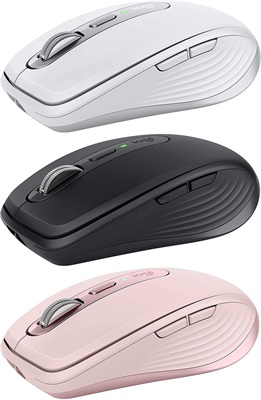 Logitech MX Anywhere 3 Wireless Compact Performance Mouse