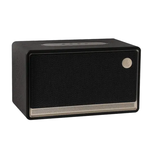 Edifier ES300 – Premium Bluetooth Speaker with Hi-Fi Sound, Dual Passive Radiators, 20H Battery, Wireless Stereo Pairing, Portable (Black)