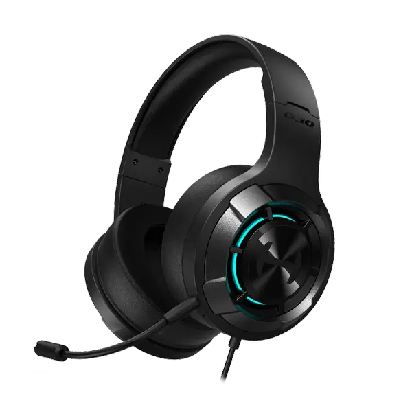 Edifier G30 II – USB Wired Gaming Headset with 7.1 Virtual Surround Sound, RGB LED Lighting, Noise Cancelling Mic, Over-Ear Memory Foam, PC/PS4/PS5 Compatible (Black)